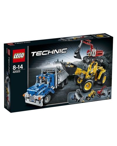 Конструктор LEGO Technic - Строителен екип (42023)