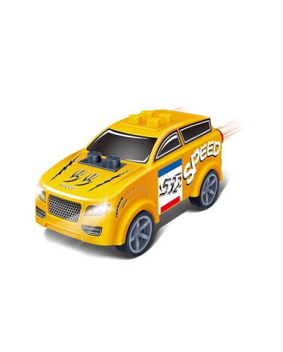 Автомобил Race Club - Жълт - 1