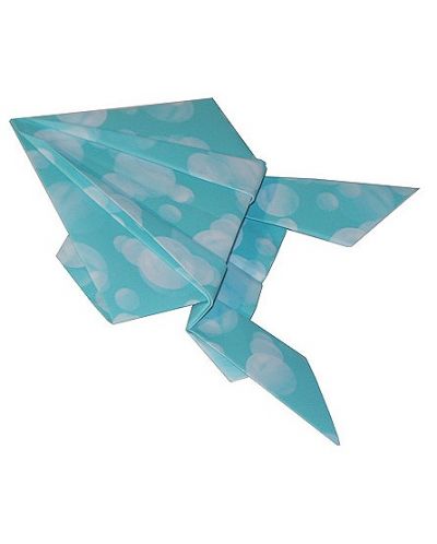 Творчески комплект за оригами Djeco -Цветни хартии - 5