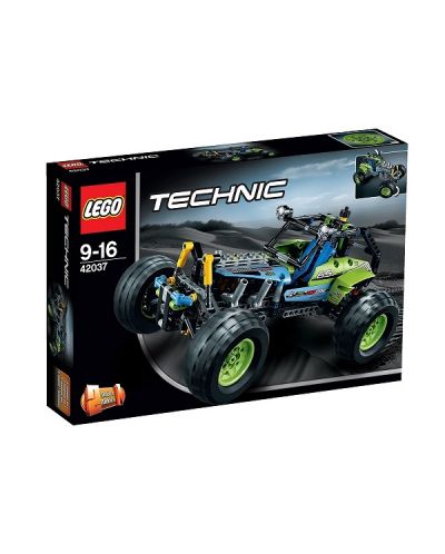 Конструктор LEGO Technic - Състезателен офроудър и състезателен джип - 2 в 1 (42037)