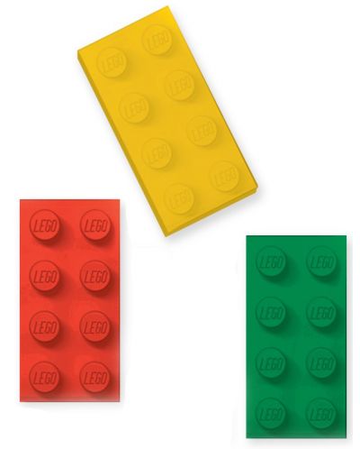 Комплект гуми за триене Lego Iconic - 3 броя - 2