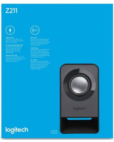 Logitech Z211 Compact USB Powered Speakers - 7