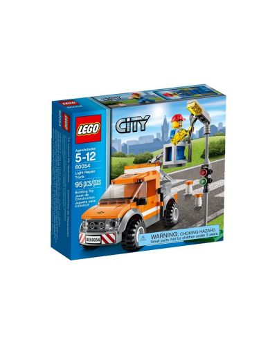 Конструктор LEGO City - Сервизен камион за лампи (60054)