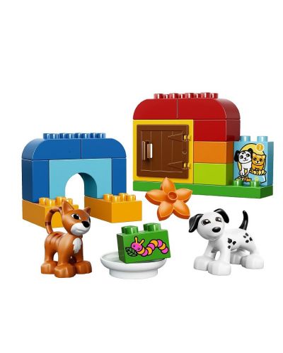 Конструктор Lego Duplo - Стартов комплект – Кученце и котенце (10570) - 3