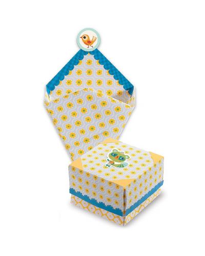 Творчески комплект за оригами Djeco - Малки кутии - 2