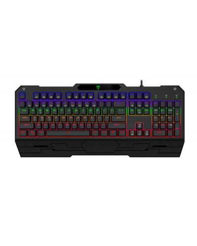 Механична клавиатура T-Dagger - Battleship T-TGK301, Blue, RGB, черна - 1