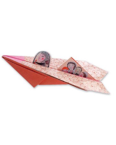 Творчески комплект за оригами Djeco - Самолети - 2