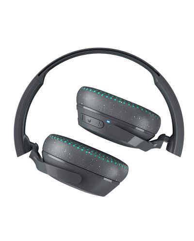 Безжични слушалки с микрофон Skullcandy - Riff Wireless, Gray/Speckle - 4