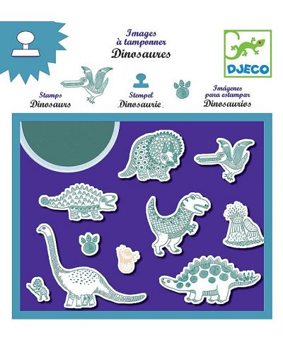 Детски печати Djeco - Динозаври - 1