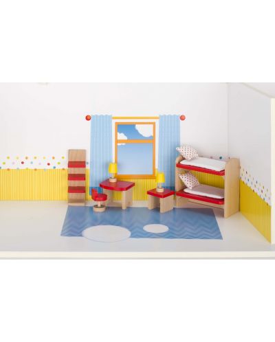 Детска дървена къща Goki - Детска стая - 1