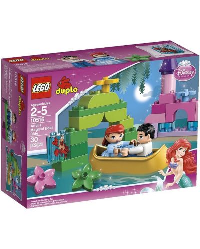 Конструктор LEGO Duplo - Вълшебната лодка на Ариел (10516)