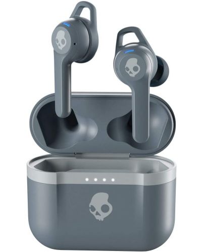 Безжични слушалки Skullcandy - Indy Evo, TWS, Chill Grey - 1