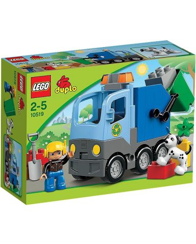Конструктор LEGO Duplo - Камион за отпадъци (10519)