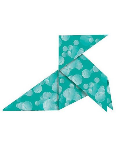 Творчески комплект за оригами Djeco -Цветни хартии - 4
