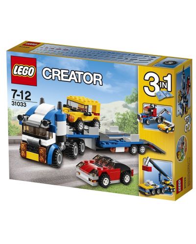 LEGO Creator: Автовоз, пътна помощ или мобилен кран - 3 в 1 (31033)