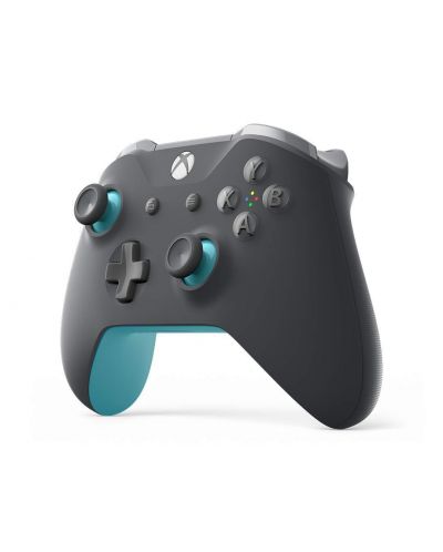 Microsoft Xbox One Wireless Controller - Grey and Blue - 2