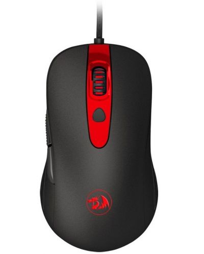 Гейминг мишка Redragon - Cerberus M703, оптична, черна/червена - 1