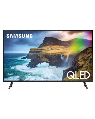 Смарт телевизор Samsung - QE49Q70R 49" 4K Ultra HD QLED, черен - 1