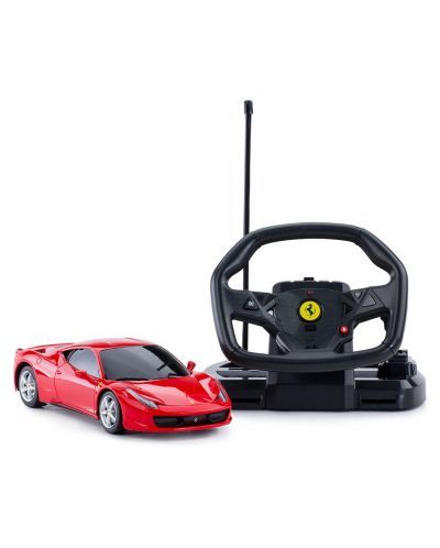 Кола с контролер волан Rastar - Ferrari 458 Italia, асортимент - 1