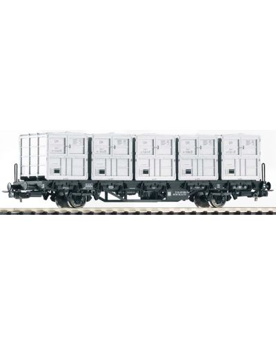 Товарен вагон Piko - Lb4010, с контейнери (54426)