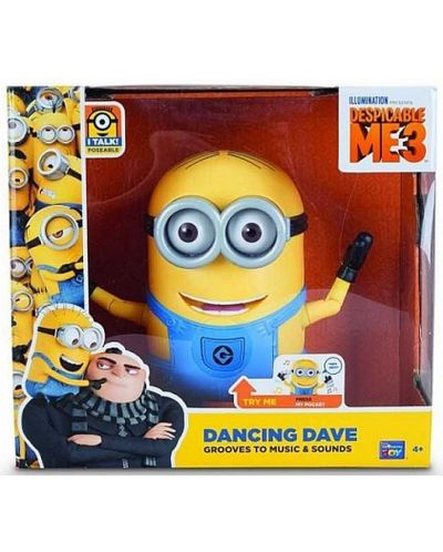 Танцуващ и говорещ минион от Thinkway Toys Despicable Me 3 - Дейв