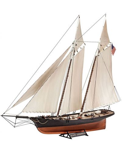 Сглобяем модел Revell - Ветроходен кораб U.S.S. America (5416)