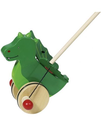 Дървена играчка за бутане Goki - Джакомо - 1