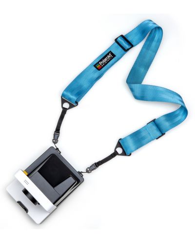 Ремък за фотоапарат Polaroid - син - 1