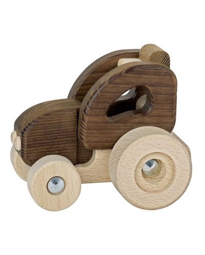 Дървена играчка Goki, Nature - Трактор - 1