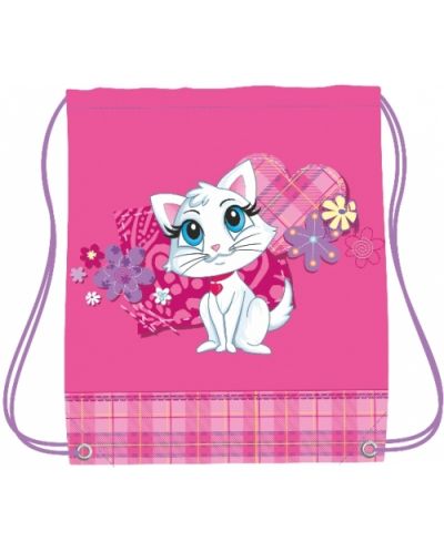 Спортен сак с връзки Kitty