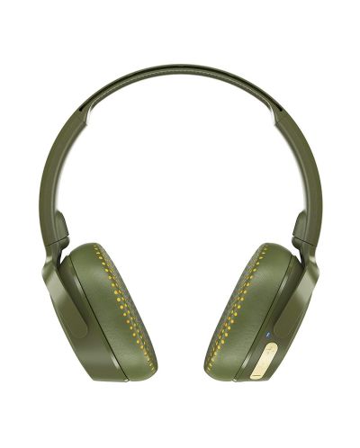 Безжични слушалки с микрофон Skullcandy - Riff Wireless, Moss/Olive - 3
