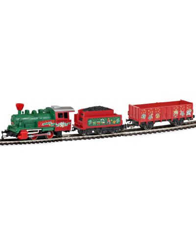 Коледен влак Piko - С парен локомотив и три вагона (57080) - 1