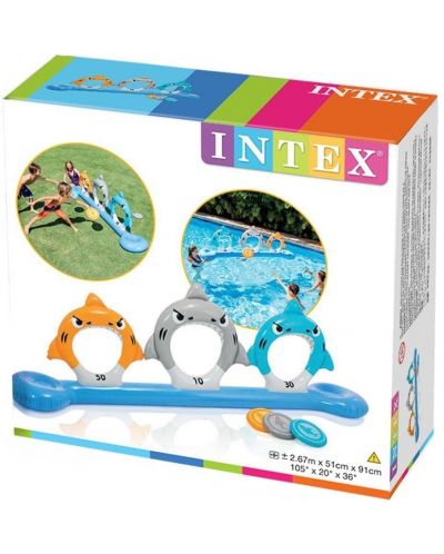 Надуваема игра Intex - Нахрани акулите - 4