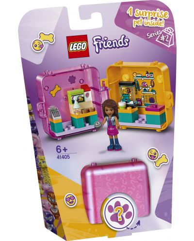 Конструктор Lego Friends - Кубът за игра и пазаруване на Andrea (41405) - 1