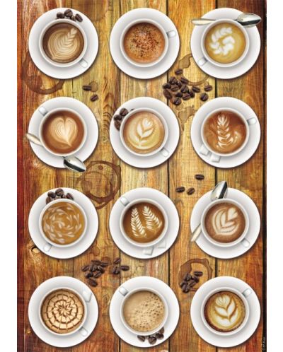 Пъзел Schmidt от 1000 части - Кафето, произведение на изкуството - 1