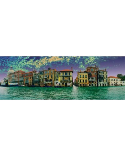 Панорамен пъзел Schmidt от 1000 части - Изглед към Венеция - 2