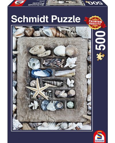 Пъзел Schmidt от 500 части - Морски съкровища - 1