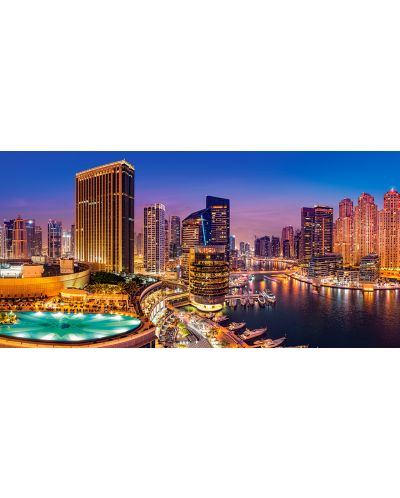Панорамен пъзел Castorland от 4000 части - Марина Пано, Дубай - 2