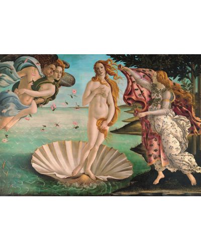 Пъзел Trefl от 1000 части - Раждането на Венера, Сандро Ботичели - 2
