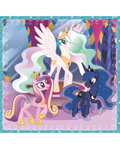 Пъзел Trefl 3 в 1 - Щастливият ден на понито, My Little Pony - 3