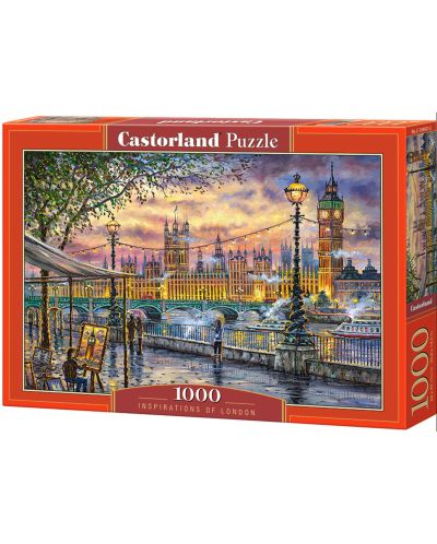 Пъзел Castorland от 1000 части - Вдъхновенията на Лондон - 1