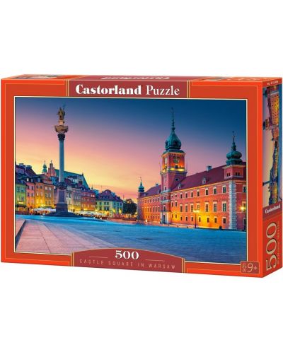 Пъзел Castorland от 500 части - Кралският замък във Варшава