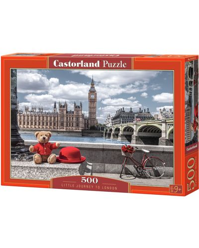 Пъзел Castorland от 500 части - Пътуване до Лондон - 1