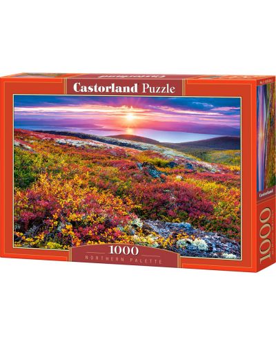 Пъзел Castorland от 1000 части - Северна палитра