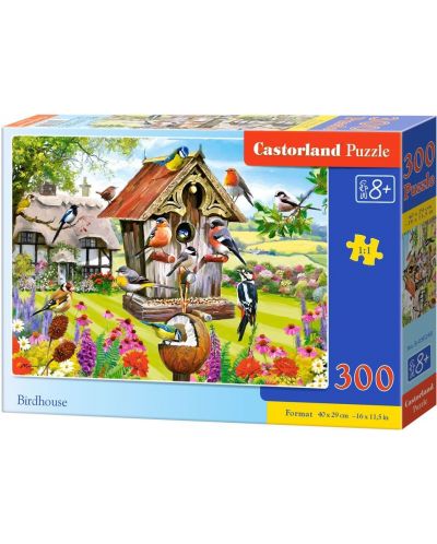 Пъзел Castorland от 300 части - Къща за птици