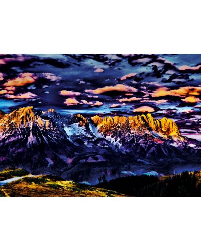 Пъзел Schmidt от 1000 части - Планински пейзаж, Михаел фон Хасел - 2