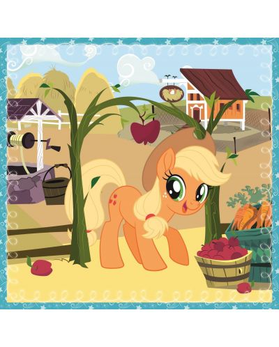 Пъзел Trefl 3 в 1 - Щастливият ден на понито, My Little Pony - 4