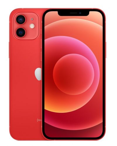 Смартфон Apple - iPhone 12, 64 GB, червен - 1