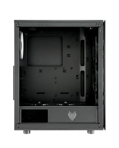 Кутия FSP Group - CMT340 ARGB Gaming TG, mid tower, черна/прозрачна - 3