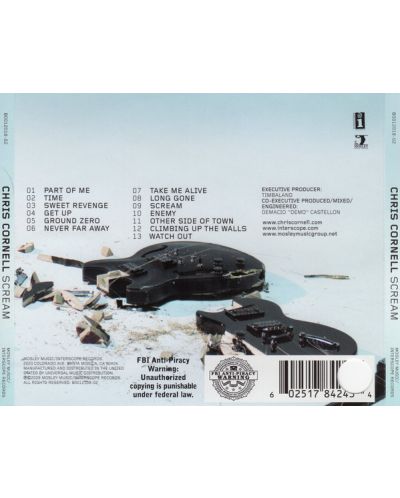 Chris Cornell - Scream (CD) - 2